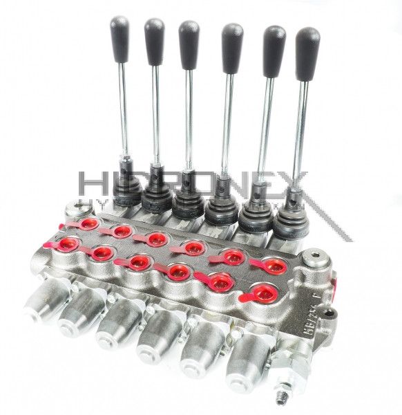 AMI Oleodinamica Orta Series Monoblock valve 6-sections - MB/25/6
